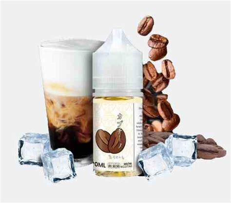 Tokyo Iced Cappuccino Saltnic Vape Khobar Tokyo Salt Khobar