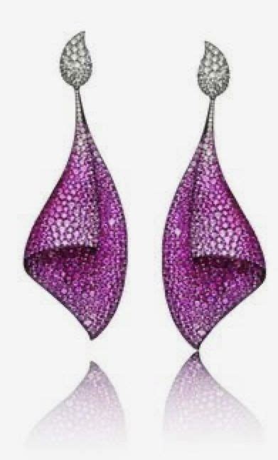 Pin By Luna On Fuchsia Home Sapphire Earrings Fine Earrings Earrings