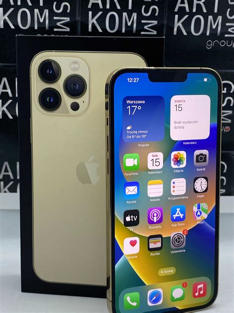 Najtaniej Od Artkom Jak Nowy Iphone 13 Pro Max 256gb Gold 5149zł Łódź Śródmieście • Olx Pl