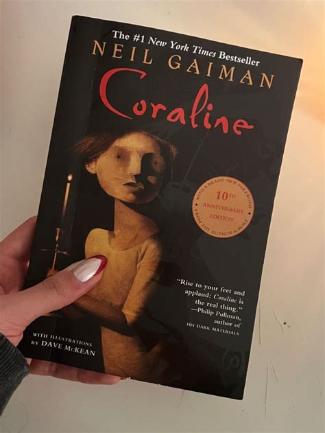 Coraline by Neil Gaiman | Book art, His dark materials, Gaiman