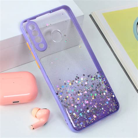 Maska Futrola Frame Glitter Za Huawei P Lite Ljubicasta Mob Shop