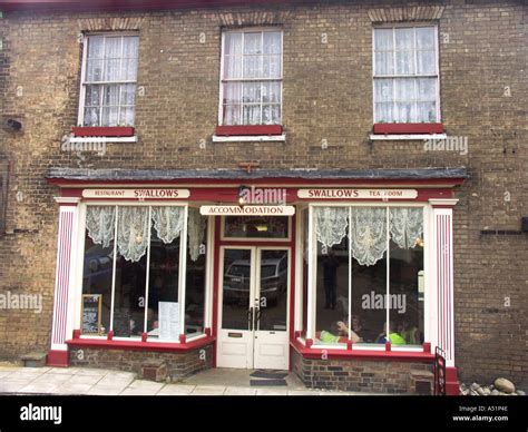 Cafe Little Walsingham Norfolk England Stock Photo - Alamy