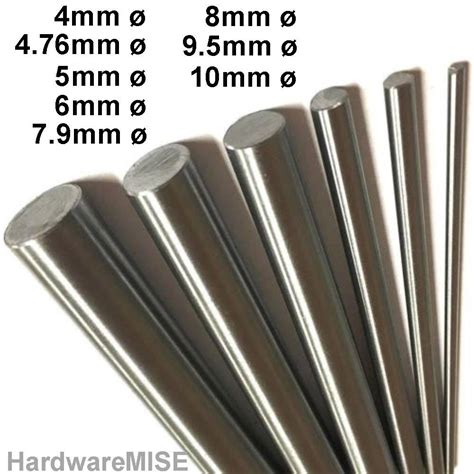 304 Rod Stainless Steel Shaft SS304 Round Bar 4mm 4 76mm 5mm 6mm 7 9mm