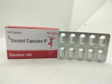 DANAZOL CAPSULES IP, 100 mg at Rs 2500/box in Sas Nagar | ID: 2852137385891