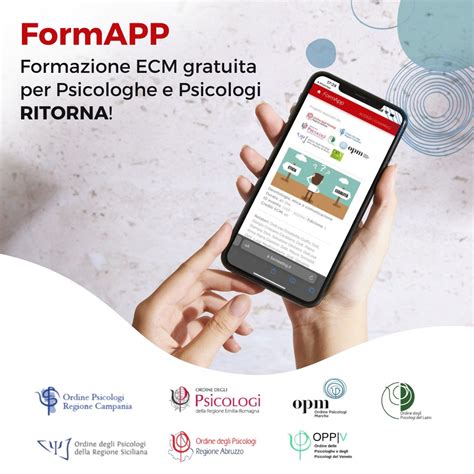 Torna FormApp Formazione Ecm Gratuita Per Psicologhe E Psicologi