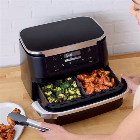 Ninja® Foodi® 4-in-1 2-Basket Air Fryer With DualZone™,, 58% OFF