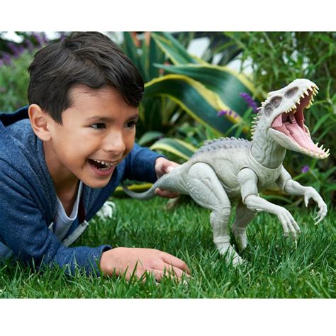 Jurassic World Figura Indominus Rex Con Luces Sonidos Y Movimiento