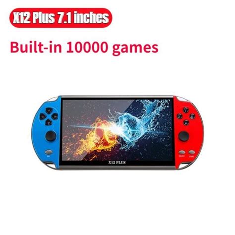 X12 plus 10k jeux Console de jeu vidéo Portable rétro avec écran HD