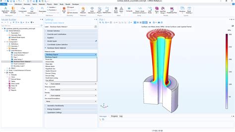 Nichtlineare Strukturmechanik Analysesoftware Von COMSOL