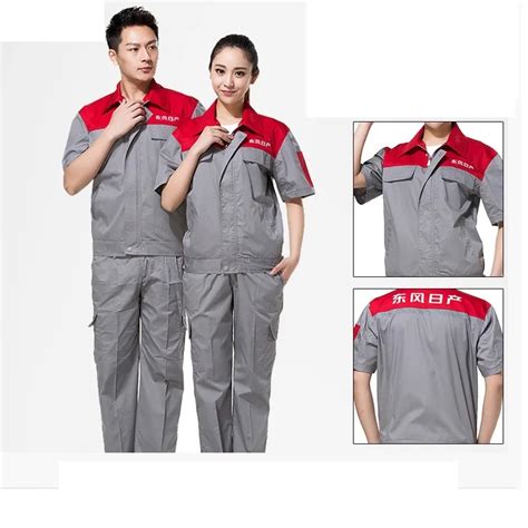 10 Set Shirtandpantoveralls Auto 4 S Shop Maintenance Overalls With