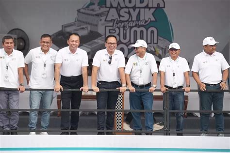 Pupuk Indonesia Dukung Mudik Asyik Bersama Bumn 2024 Berangkatkan