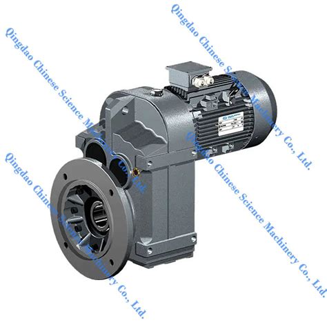 Helical Gear Hard Tooth Surface Reducer With Motor Integrated S F R K