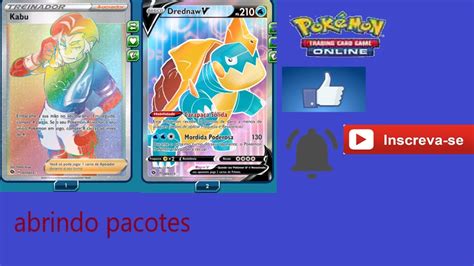 Abrindo Pacotes De Cartas Pok Mon Online Youtube