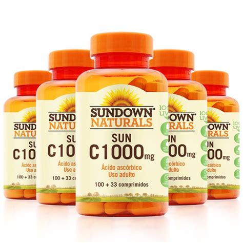 Kit Vitamina C Mg Tablets Sundown Parcelamento Sem Juros