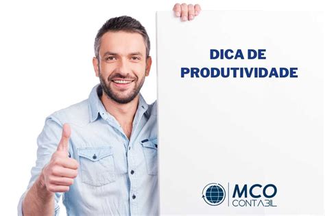 Dica De Produtividade Mco Minha Contabilidade Online