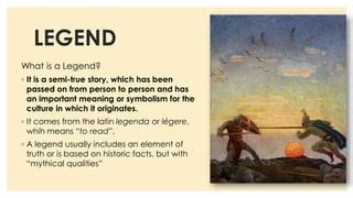 Legend and myth | PPT