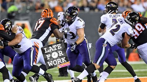 Late for Work 9/17: Change Could Be Coming to Ravens' Offensive Line