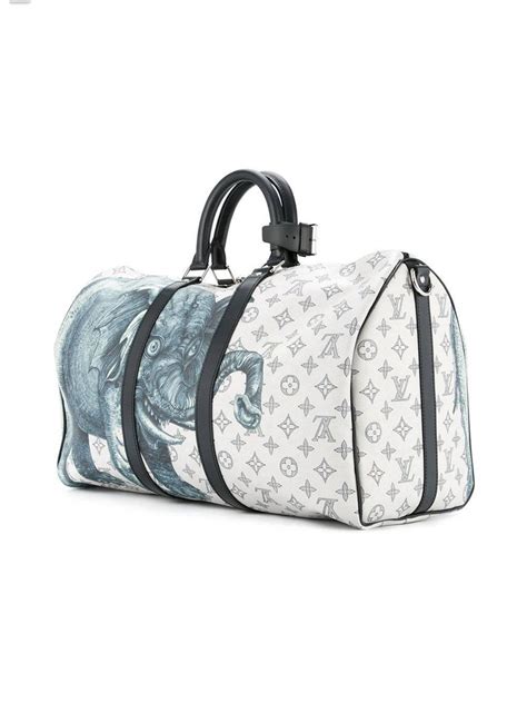 Louis Vuitton Silver Duffle Bag Paul Smith