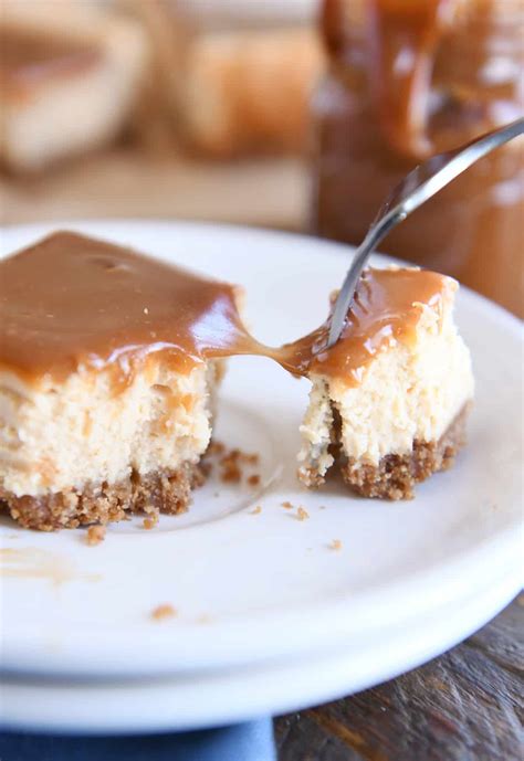 Dulce De Leche Cheesecake Bars Mels Kitchen Cafe