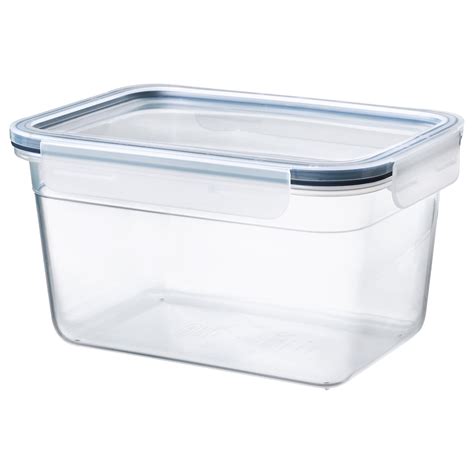 IKEA 365 Food Container With Lid Rectangular Plastic 2 0 L 68 Oz