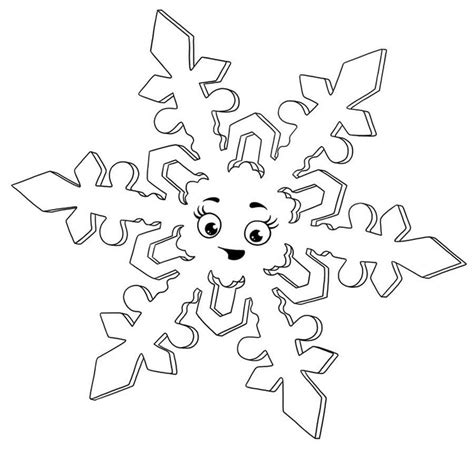 Desenhos De Floco De Neve Para Colorir E Imprimir Colorironline