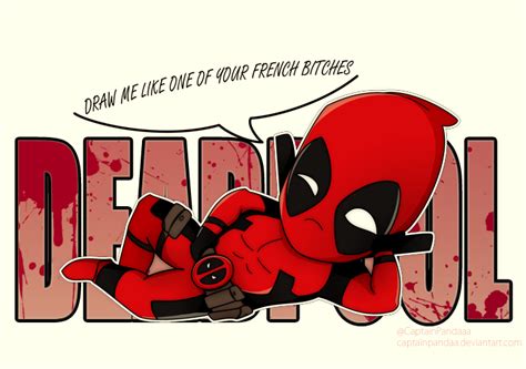 Fanart Chibi Deadpool By Captainpandaa On Deviantart