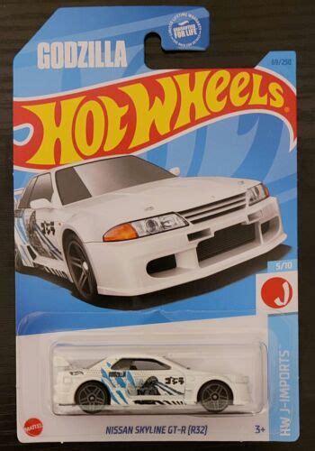 Hot Wheels Nissan Skyline Gt R Godzilla New In Case J Imports Honda Mazda Japan
