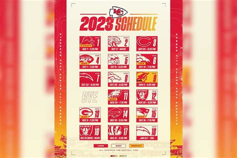 Kansas city chiefs schedule for 2023 nfl season | MARCA English