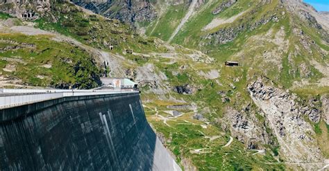 Concrete Dam Built in Mountains · Free Stock Photo