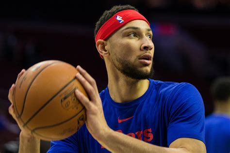 Philadelphia Ers Casually Tease Ben Simmons Pointer In Scrimmage