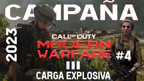 La Carga explosiva Call of duty Modern Warfare III Español