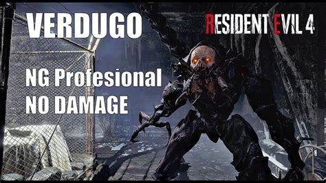 Easy Verdugo No Damage Ng Professional Resident Evil Remake