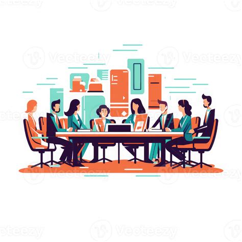 Executive Committee Meeting . AI Generated 27853713 PNG