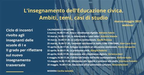 Corso Di Formazione Per Insegnanti L Insegnamento Dell Educazione