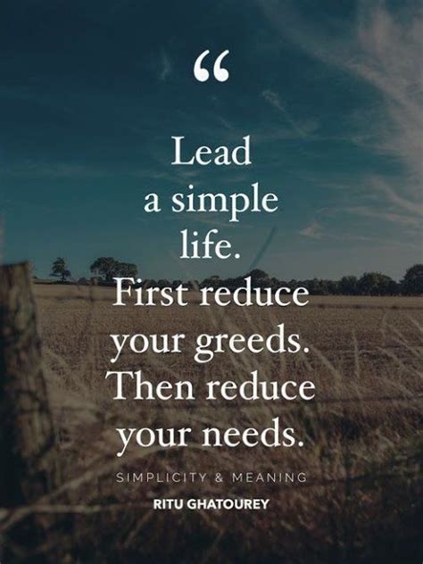 Quotes About Simple Living