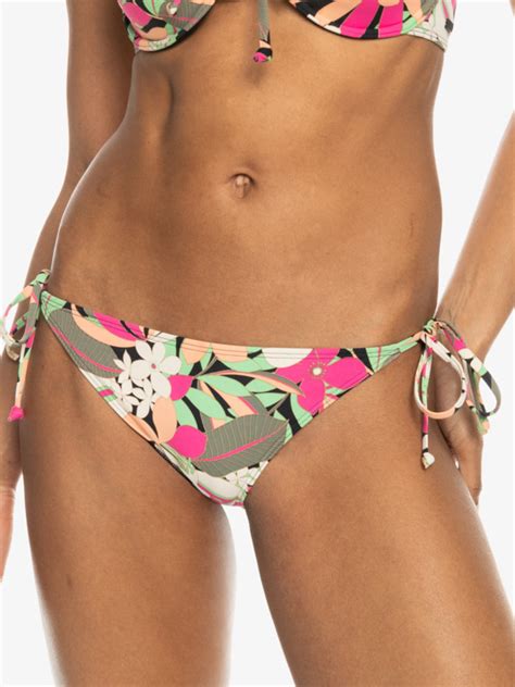 Printed Beach Classics Mutandina Bikini Con Nodo Laterale Da Donna Roxy