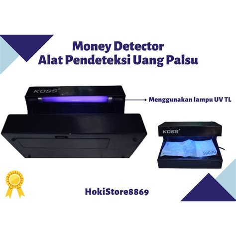 Jual Mesin Hitung Money Detector Alat Pendeteksi Uang Palsu Shopee