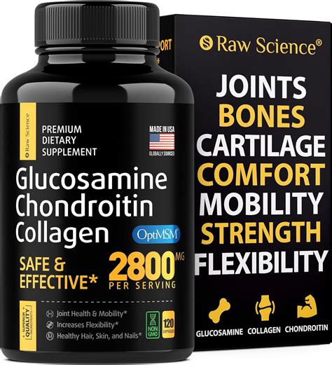 Glucosamine Chondroitin Msm Supplement Capsules Health Supplement For