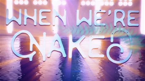 Slightly Left Of Centre Naked Lyric Video Youtube