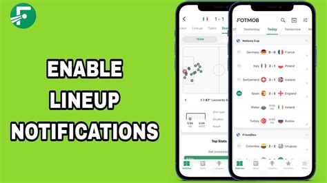enable  turn  lineup notifications  fotmob app youtube
