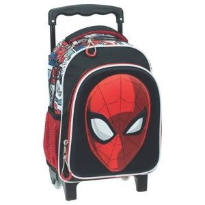 Sac Dos Roulettes Spiderman Maternelle Cm Cartable Trolley