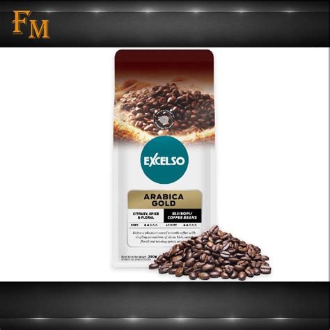 Jual Excelso Kopi Arabica Gold Biji Gr Shopee Indonesia