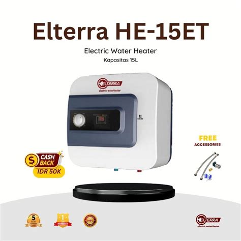 Jual Water Heater Electric Elterra Kemasan Liter L Et Shopee