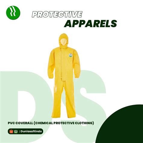 Pvc Coverall Chemical Protective Clothing