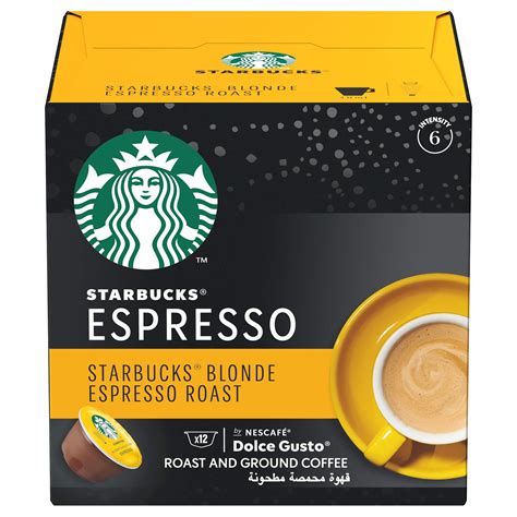 Buy Starbucks Blonde Espresso Roast Smooth Sweet Espresso 12 Coffee