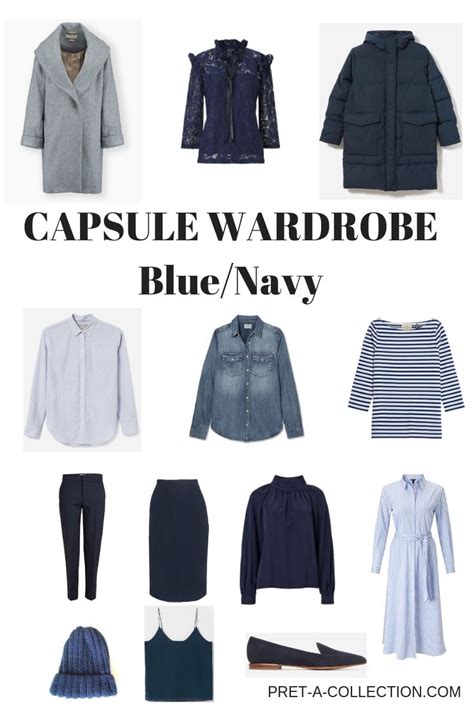 Capsule Wardrobe Blue Navy By Pret A Collection On Polyvore