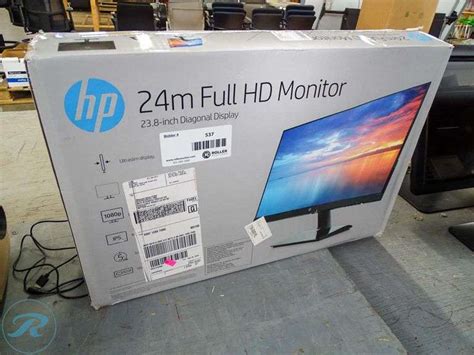 HP 24M Full HD Monitor, 23.8" Display - Roller Auctions