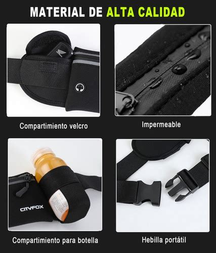 Cangureras Deportivas Impermeables Para Hombre Mujer 2 Pcs Meses Sin