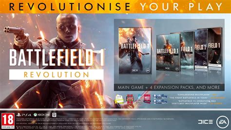 Купить Battlefield 1 ™ Revolution ключ – СТИМ
