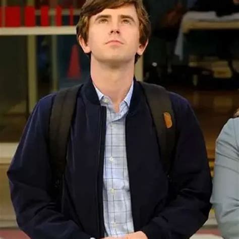 Dr Shaun Murphy Jacket - Freddie Highmore Blue Jacket